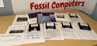 Huge Lot of HP Agilent OS CD-ROM 3.5" Floppy Disk Software 86100A 83480A 16500B - Image 1 of 4