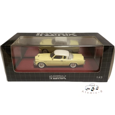 Modelo cupé Matrix 1:43 Studebaker Power 1956 amarillo claro Foto 1 de 4