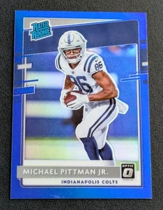 2020 Panini Donruss Optic Michael Pittman Jr. #172 Rated Rookie Blue /179 Colts - Bild 1 von 2