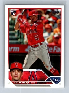 2023 Topps Update #US98 Zach Neto Rookie Los Angeles Angels - Bild 1 von 2