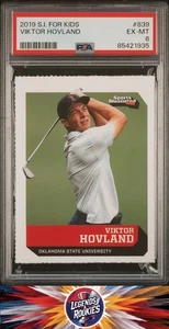2019 S.I. For Kids 839 Viktor Hovland PSA 6 - Picture 1 of 2