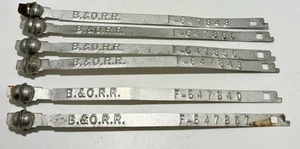 B&O Railroad Boxcar Seals - Picture 1 of 3