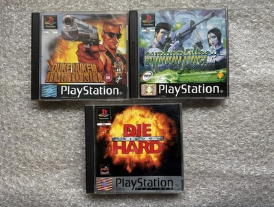 PlayStation 1 PS1 Games Bundle, Duke Nukem time to kill,Syphon filter 2,Die Hard - Image 1 of 4