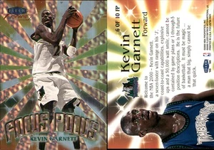 Kevin Garnett 1999-00 Fleer Focus #6 FPFocus Pocus Card Minnesota Timberwolves - Picture 1 of 1