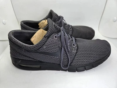 Nike SB Stefan Janoski Max Shoes Men's 10.5 Dark Grey Skateboarding Gym Sneakers - Image 1 of 4