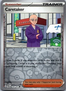 Caretaker - 144/167 - SV06: Twilight Masquerade Reverse Holo - Imagen 1 de 2