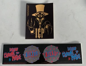 INSANE CLOWN POSSE 2-Pack of Stickers Ringmaster & Bizzar Bizaar NEW OFFICIAL - Picture 1 of 1