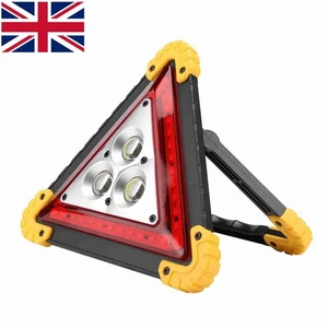 Triángulo de emergencia LED portátil - Luz de advertencia de seguridad plegable para automóvil - Imagen 1 de 12