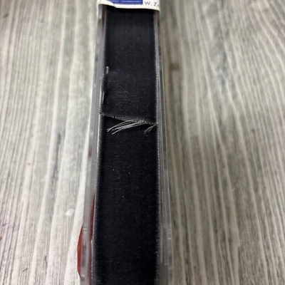 VTG Cameo 7/8” Velvet Ribbon Dark Gray Western Germany  Washable 10 Yds - Image 1 of 4