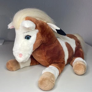 Peluche vintage 2002 Spirit Stallion Of The Cimarron Rain 18" cavallo Beverly Hills - Foto 1 di 20