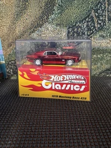 Hot Wheels American Classics #3/6 1970 Ford Mustang Boss 429 Red #3253/5000 - Picture 1 of 5