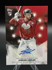 2024 Topps Series 1 - Baseball Stars Autographs Jordan Lawlar #BSA-JL (AU, RC) - Picture 1 of 2