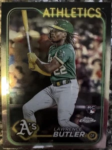 2024 Topps Chrome Lawrence Butler (RC) #7 Atletica leggera - Foto 1 di 2