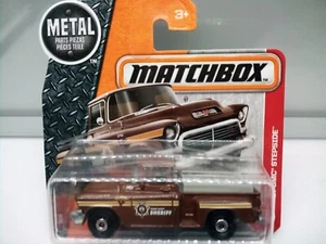 Matchbox Superfast / MB 985 - '57 GMC Pickup - Brown - Boone County Sheriff - Picture 1 of 5