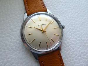 Wow! Beautiful Very rare Vintage ETERNA Men's dress watch from 1958's year! - Picture 1 of 12