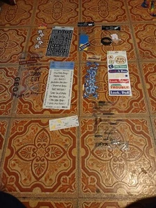 Lot Of Scrapbooking Stickers And Cutouts - Picture 1 of 3