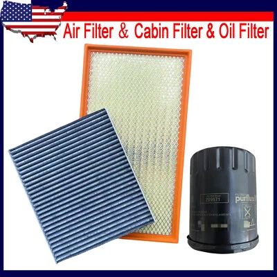 Air Filter＆Cabin Filter&Oil Filter For Maserati Granturismo&Quattroporte 289571 Foto 1 de 4