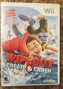 Nintendo Wii Abc Wipeout Create & Crash Game By Activision 2013 - Picture 1 of 17