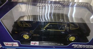 1/18 Maisto Pontiac Firebird Trans Am Black with Gold trim  - Picture 1 of 6