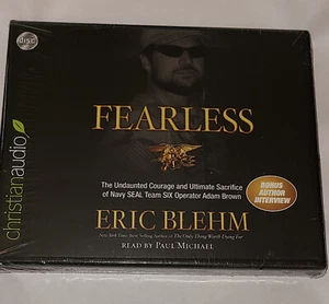 "Fearless" By Eric Blehm 8 CD's Unabridged Christian 2012 New Sealed - Picture 1 of 5