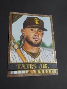 2020 Topps Gallery Wood Grain Fernando Tatis #88 Mint - Picture 1 of 3