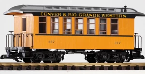 PIKO G Scale ~ New ~ Denver & Rio Grande Western D&RGW ~ Wood Coach #319 ~ 38610 - Picture 1 of 1