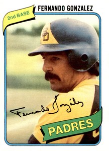 1980 Topps #171 Fernando Gonzalez EX