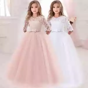 Vestidos Para Niñas de Fiesta Princesa Prom Quinces Bodas Cumpleaños Cumpleañera - Bild 1 von 17
