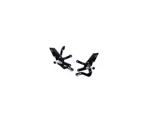 LIGHTECH Pedane R Poggiapiedi Sno Cambio Std FTRKA011W Kawasaki ZX 10R 2021 2023 - Foto 1 di 1
