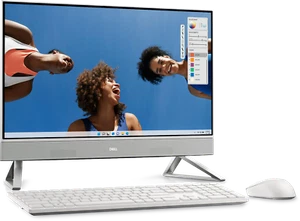 DELL Inspiron AIO 24 All In One PC Intel Core i5 SSD 24 Zoll FullHD Webcam SD - Bild 1 von 7