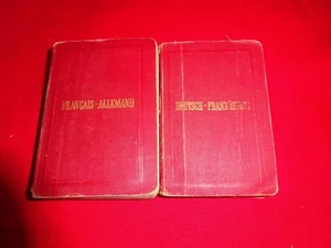 FELLER (F.-E.) - Neues französisches und deutsches Taschenwörterbuch. Neuestes ta - Bild 1 von 7