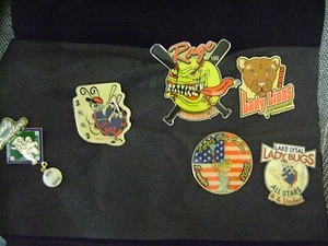 LOTE DE #3 PRENDEDORES DE SOFTBOL Y/O BÉISBOL - Imagen 1 de 1