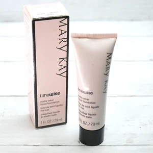 Mary Kay BRONZO 1 Time Wise fondotinta liquido opaco da indossare 1 FL OZ 038765 - Foto 1 di 9