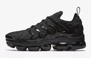 New Nike Air Max Plus TN all black air shoes for men Free Shipping - Picture 1 of 5