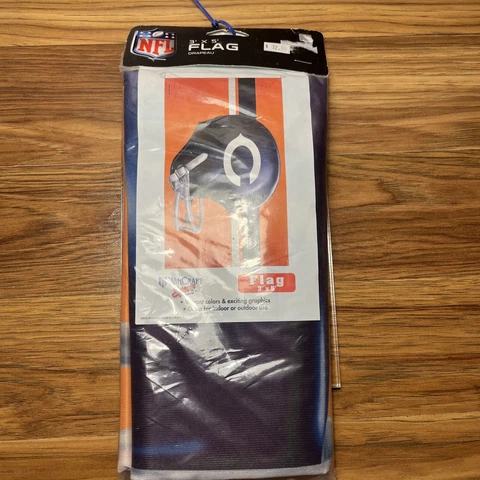 New Chicago Bears Yard Flag (3’ x 5’) NFL, Man Cave, WinCraft Sports Ships Fast Cover