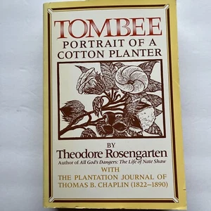Theodore ROSENGARTEN / Tombee Portrait of Cotton Planter With The Plantation VTG - Picture 1 of 4