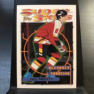 1995-96 Topps Super Skills Hockey #66 Phil Housley (Flames) - Image 1 of 2