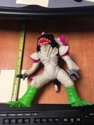 Figura Pirantishead Evil Space Alien Mighty Morphin Power Rangers 1993 Bandai 8" Foto 1 de 2