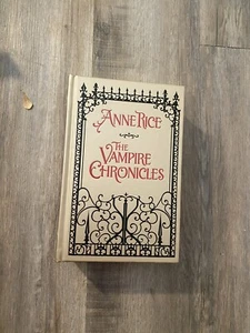 THE VAMPIRE CHRONICLES & INTERVIEW WITH THE VAMPIRE Anne Rice Bonded Leather NEW - Picture 1 of 2