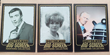 Doctor Who Big Screen Additions 3 Limited Edition Gold Inked Cards