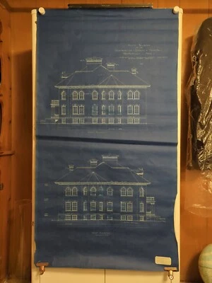 Hospital Estatal de Westboro - Elevaciones arquitectónicas edificio Talbot original de 1897 Foto 1 de 4