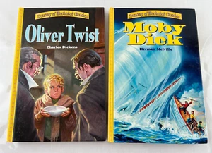 Posten 2 Schatzkammer illustrierter Klassiker HC Bücher - Moby Dick, Oliver Twist - Bild 1 von 7