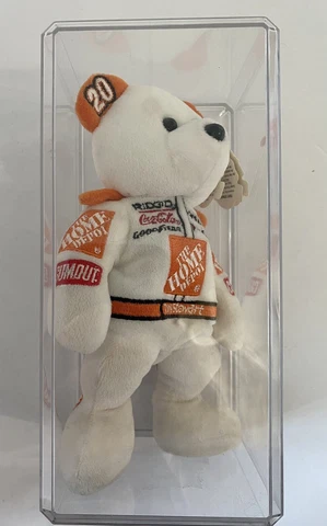 1999 Team Speed Bears Tony Stewart #20 Plush Nascar Home Depot Gibbs Racing NOS Cover