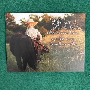 Leanin’ Tree Birthday Greeting Card “Life Isn’t So Much About Where We’ve…” - Picture 1 of 4