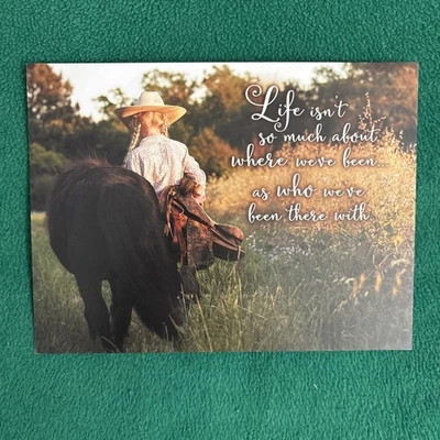 LIQUIDATING-Leanin’ Tree Birthday Greeting Card “Life Isn’t So Much About…” - Image 1 of 4