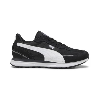 Puma Road Rider SD 39737730 Mens Black Suede Lifestyle Sneakers Shoes - Image 1 of 4