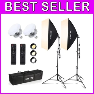 LED Soft Box Lights Set for Camera Shooting - Picture 1 of 9