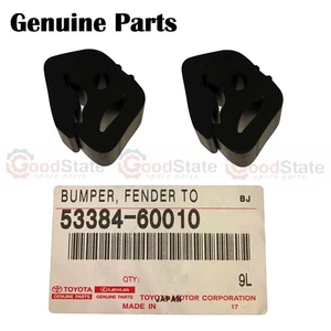 Genuine Toyota LandCruiser 80 Series FZJ Fender Bonnet Bumper Rubber Cushion x2 - Picture 1 of 4