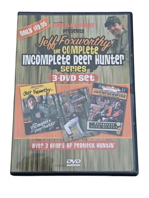 Jeff Foxworthy: The Complete Incomplete Deer Hunter Series 3-DVD Set Real Tree - Image 1 of 3