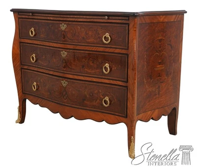 L69979: Stunning Italian Highly Inlaid 3 Drawer Chest Dresser - Image 1 of 4